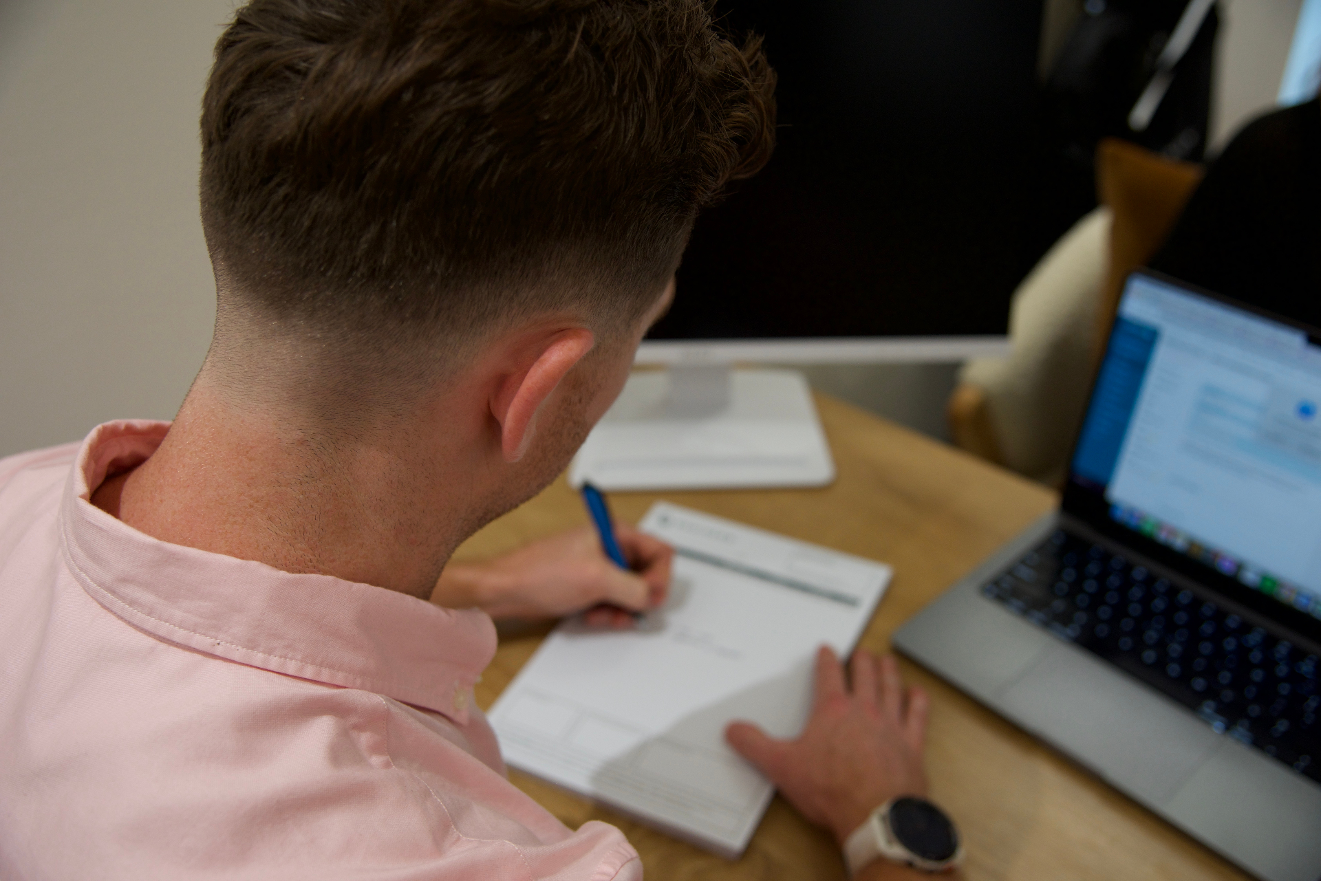 Detailed consultation notes and planning at NXTLVL Health naturopathy clinic